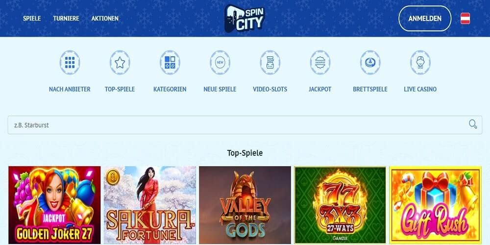 spin city spielautomaten